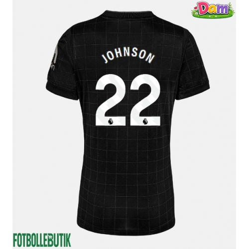 Tottenham Hotspur Brennan Johnson #22 Bortatröja Kvinnor 2025-26 Kortärmad